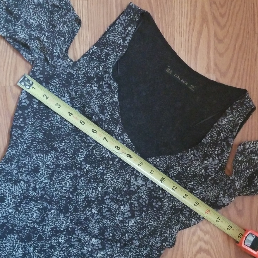 Zara Basic Cold Shoulder Dress - image 4